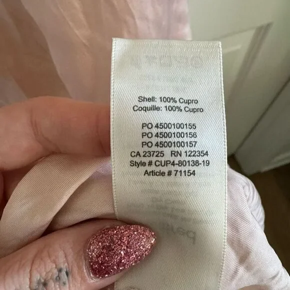 Aritzia Wilfred Millie Slip Dress Rose Quartz - Picture 9 of 10